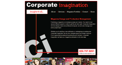 Desktop Screenshot of corporateimagination.com